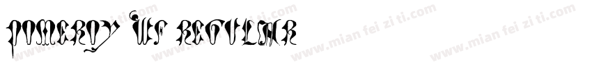 Pomeroy WF Regular字体转换